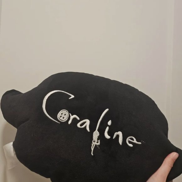 Coraline Pillow NWOT - Picture 2 of 3